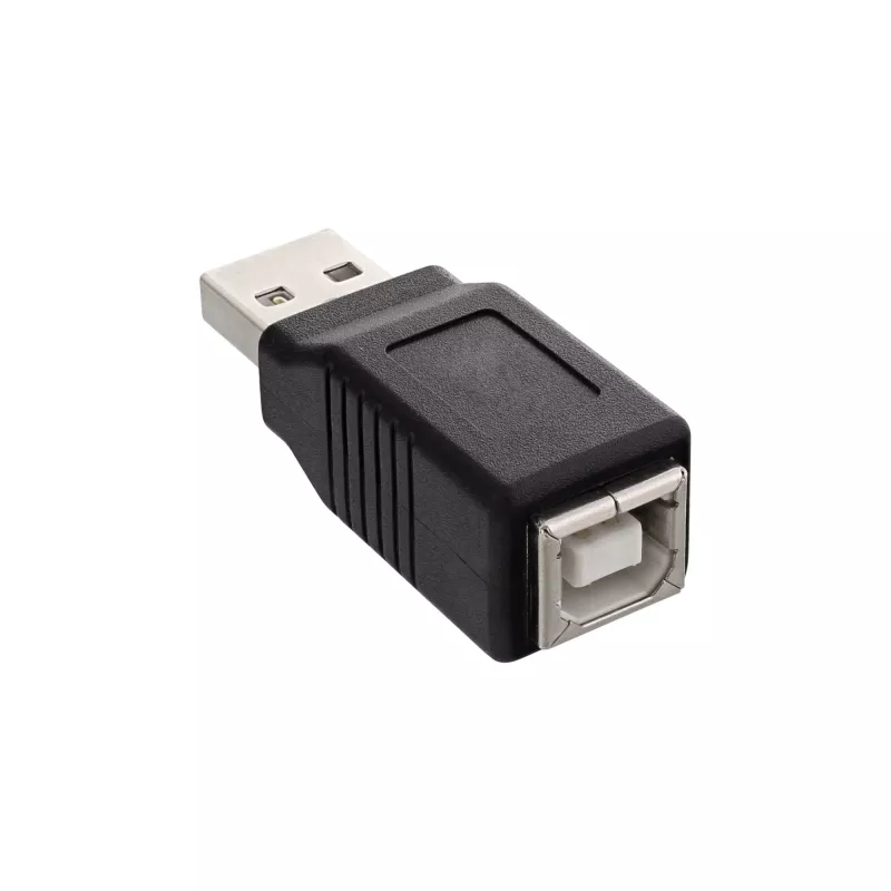 USB 2.0 adapter Type-A stekker / Type-B bus InLine 33443