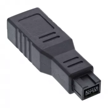InLine FireWire 400 / 800 1394b adapter 6 naar 9 pin bus / stekker
