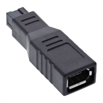 InLine FireWire 400 / 800 1394b adapter 6 naar 9 pin bus / stekker