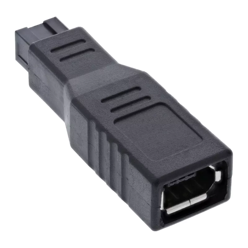 InLine FireWire 400 / 800 1394b adapter 6 naar 9 pin bus / stekker