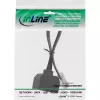 InLine ISDN-splitter 1 -> 2, 1x RJ45 M / 2x RJ45 F, (8P8C), zonder weerstanden