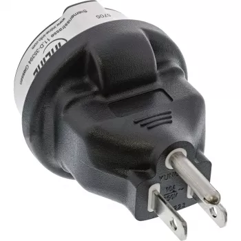 Reisadapter InLine 16705 USA US-stekker naar Type-F bus