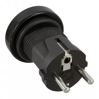 InLine reisadapter type F naar I Duits naar Australië + Nieuw-Zeeland