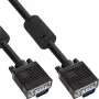 S-VGA-kabel InLine 17718B 15HD stekker zwart 5m