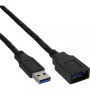InLine USB 3.2 Gen.1 Verlengkabel, USB-A male / female, zwart, 2,5 m (35625)