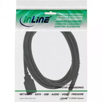 InLine USB 3.2 Gen.1 Verlengkabel, USB-A male / female, zwart, 2,5 m (35625)