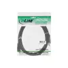 InLine USB 3.2 Gen.1 Kabel, USB-A naar Micro-USB B, 5 m, zwart (35450)