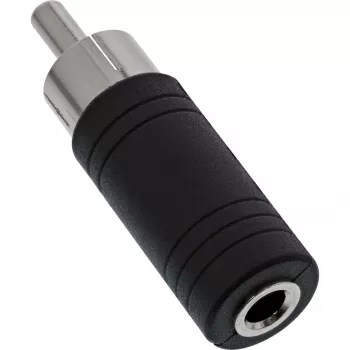 InLine audio-adapter cinch-stekker / 3,5 mm mono bus 99325