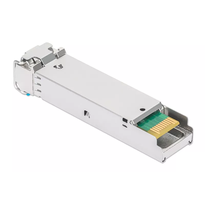 Intellinet Industrial Gigabit Fiber SFP optische transceivermodule 1000Base-LX singlemode 10 km zilver