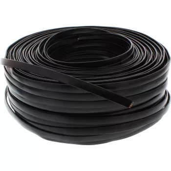 InLine modulaire kabel 68818 8-aderige lintkabel 100 m ring zwart