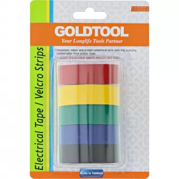 InLine isolatietape 5-pack 18 mm x 9 m diverse kleuren