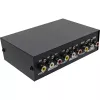 InLine AV-schakelaar manueel 2-poorts 3x cinch IN/OUT composite zwart