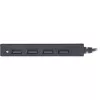 InLine USB 2.0 4-poorts hub, USB-A stekker naar 4x USB-A bus, kabel 15cm