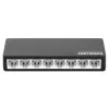 Intellinet 8-poorts Fast Ethernet-switch desktopformaat, kunststof, IEEE 802.3az (Energy Efficient Ethernet), zwart