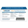 Intellinet 8-poorts Fast Ethernet-switch desktopformaat, kunststof, IEEE 802.3az (Energy Efficient Ethernet), zwart