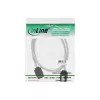 InLine SATA 6Gb/s ronde kabel met vergrendelingen 0,75m