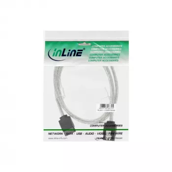 InLine SATA 6Gb/s ronde kabel met vergrendelingen 0,75m