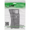 InLine 16493Q stroomverlenging 10 m 3 AC-uitgangen zwart