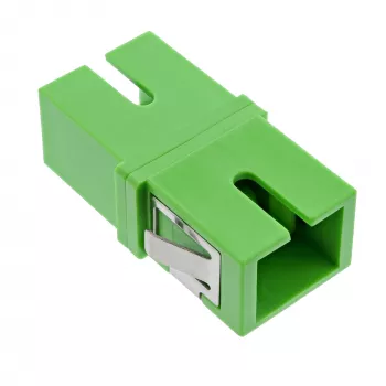 Glasvezeladapter InLine 89992G simplex SC/SC SM groen