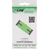 Glasvezeladapter InLine 89992G simplex SC/SC SM groen