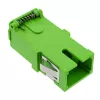 Glasvezeladapter InLine 89992F SC/SC single-mode groen