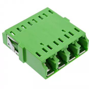 Glasvezelkoppeling InLine 89989I quad LC/LC singlemode groen