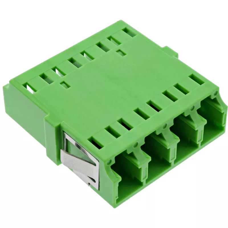Glasvezelkoppeling InLine 89989I quad LC/LC singlemode groen