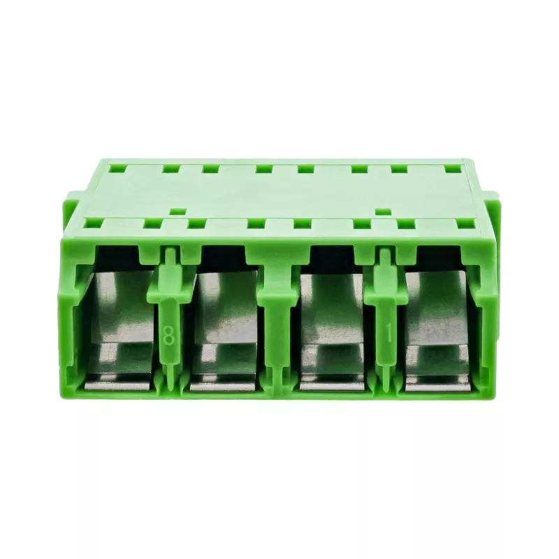 Glasvezelkoppeling InLine 89989I quad LC/LC singlemode groen