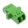 Glasvezeladapter InLine 89989R duplex LC/LC SM bus/bus groen