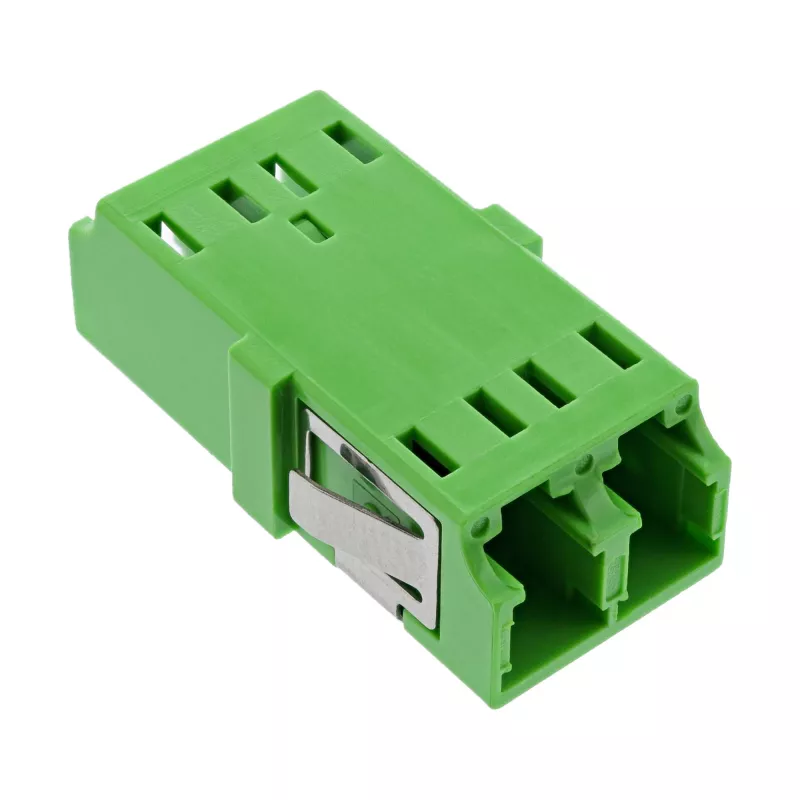 Glasvezeladapter InLine 89989P LC/LC SM groen