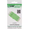 Glasvezeladapter InLine 89989P LC/LC SM groen