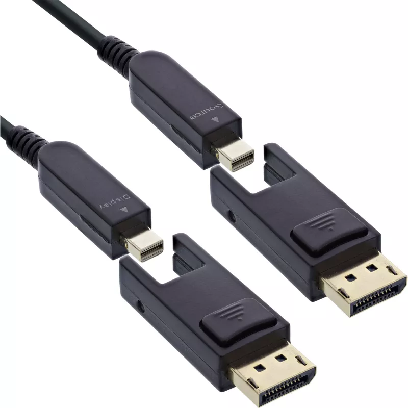 InLine 17215O DisplayPort-kabel 15 m Mini DisplayPort / DisplayPort zwart