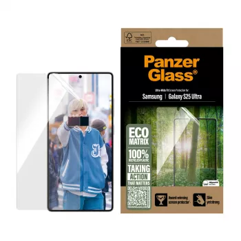PanzerGlass® ECO MATRIX beeldschermbeschermfolie Samsung Galaxy S25 Ultra | Ultra-Wide Fit