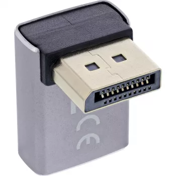 InLine 17291G kabel-gender-changer DisplayPort grijs, zwart