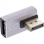 DisplayPort-schakelaar InLine 17291I grijs zwart goudbedekt