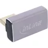 DisplayPort-schakelaar InLine 17291I grijs zwart goudbedekt