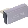 DisplayPort gender changer InLine 17291H grijs zwart goudbedekt