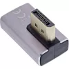 DisplayPort gender changer InLine 17291H grijs zwart goudbedekt