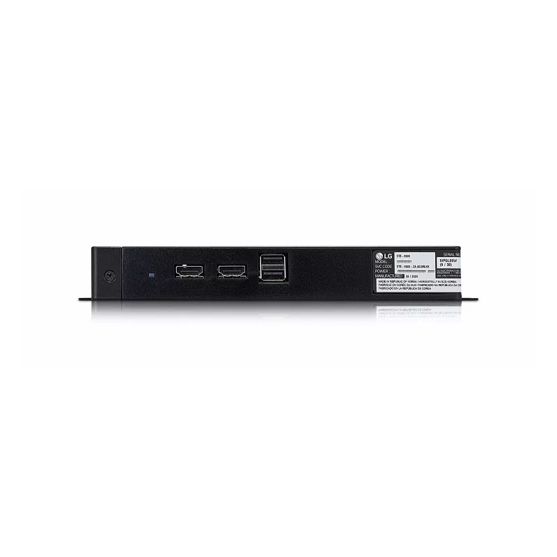 LG STB-6500 Smart TV-box zwart Full HD+ Wi-Fi Ethernet LAN