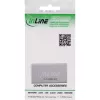 DisplayPort gender changer InLine 17291A grijs goud gecoat