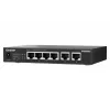 QNAP QSW-2104-2T-R2 netwerkswitch unmanaged 10G Ethernet (100/1000/10000) desktop zwart