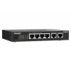 QNAP QSW-2104-2T-R2 netwerkswitch unmanaged 10G Ethernet (100/1000/10000) desktop zwart