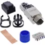 Netwerkkabel InLine 76204D RJ-45 / LSA stekker recht 8,5 mm