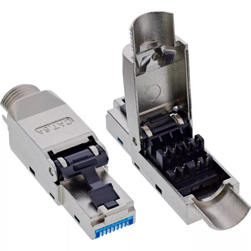 Netwerkkabel InLine 76204D RJ-45 / LSA stekker recht 8,5 mm