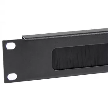 StarTech.com 1U High-density Brush Strip kabelmanagementpaneel, betrouwbare horizontale stalen kabelgeleiding voor datacenters