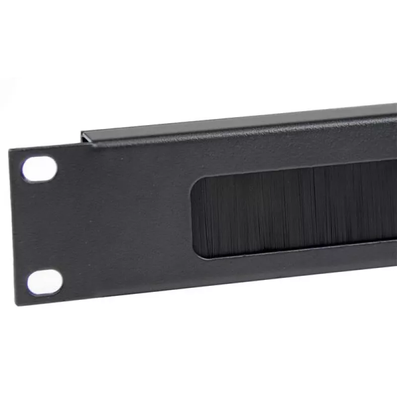 StarTech.com 1U High-density Brush Strip kabelmanagementpaneel, betrouwbare horizontale stalen kabelgeleiding voor datacenters