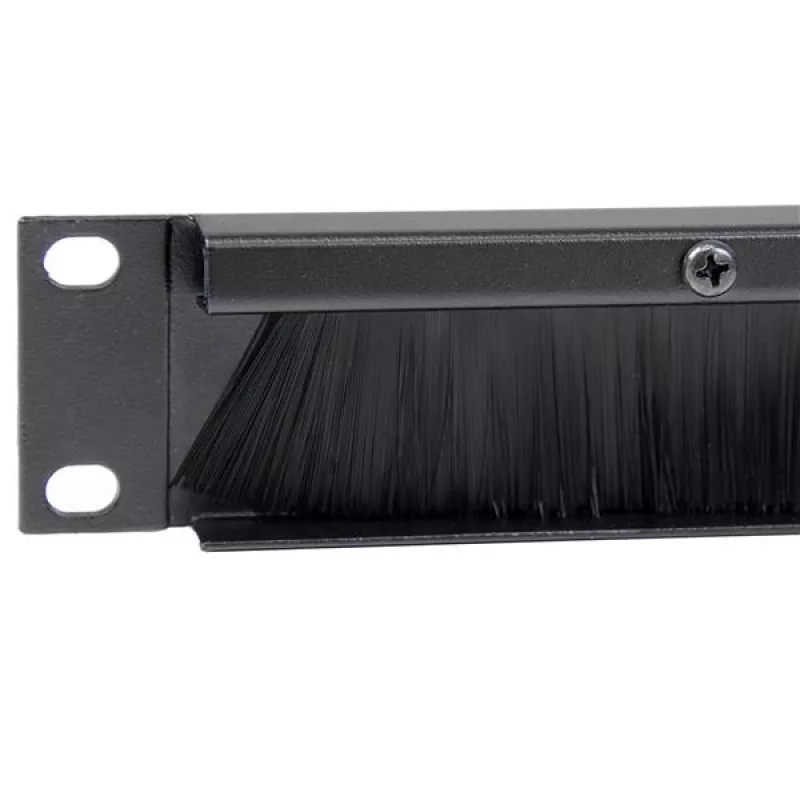 StarTech.com 1U High-density Brush Strip kabelmanagementpaneel, betrouwbare horizontale stalen kabelgeleiding voor datacenters
