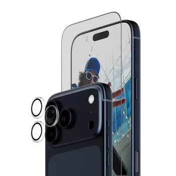 PanzerGlass 2-in-1 Essentials bundel iPhone 17 Pro Max krasvast stootvast