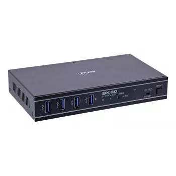 InLine 57885C KVM-switch rackmontage zwart