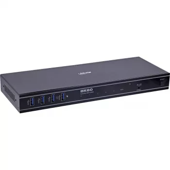 InLine 57885D KVM-switch rackmontage zwart